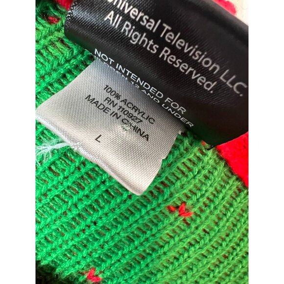 The Office Ugly Christmas Sweater Pullover Party Large Knit‎ Paper Company Adult - Picture 6 of 9